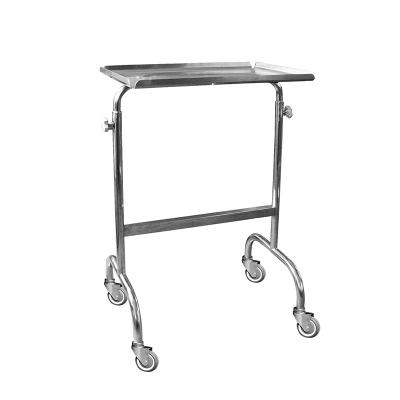 China Operating Room Factory Price Mayo Table For Surgical Instrument Inpatient Doctor Used Mayo Trolley for sale