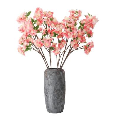 China Beautiful Colorful Artificial Flower Real Touch Cherry Blossom for sale