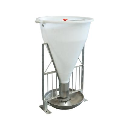 China Stainless Steel Hopper Series Hog Hog Farm Animals Dry Equipment Automatic Modern Feeder Plastic Slot Guarantee Feed for sale