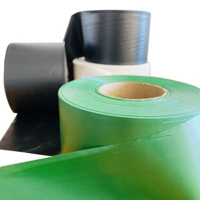 China Conveyor Belt Vulcanizing White / Green / Black / Blue Color PVC And PU Foil Film For PVC PU Conveyor Belt Vulcanizing Machine Jointing for sale