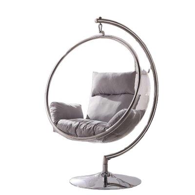 China Home Sofa Chair Space Transparent Hemisphere Hanging Furniture Bubble Chair (Height) Adjustable Modern Creative Design For Living Room for sale