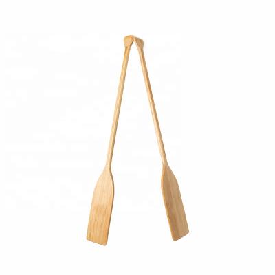 China Wooden Boat Wooden Paddle - Features multi-ply laminated construction for extra strength wooden oar PR001 for sale