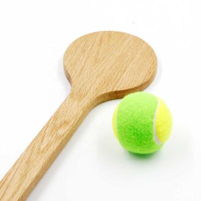 China Hot Selling Beach Games Tennis Spoon Tennis Indicator Wooden Spoon Tennis Racket for sale