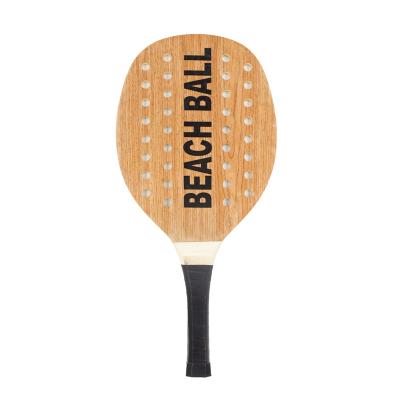 China Fashion customization beach tennis racket advanced wood racket for sale