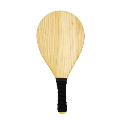 China Fashion beach tennis racket racket solid wooden wooden tennis beach handmade wooden rackets for sale