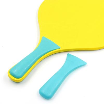 China HANDLE Beach Tennis Racket Paddleball Pickleballs Racket PVC Wooden Handle for sale