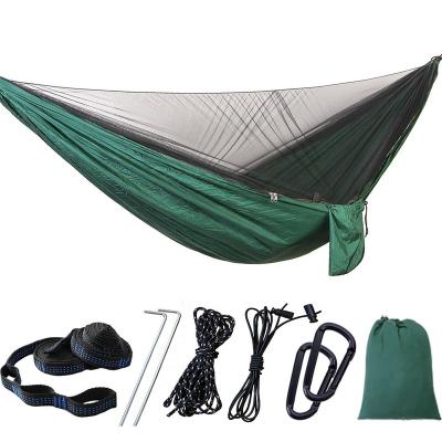 China Fashion Lightweight Hammock Double Hold Up To 772 Pounds Portable Hammocks For Backpacking Indoor Outdoor Hiking Beach Camping Travel for sale