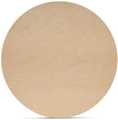 China Europe 10 Pack 14 Inch Unfinished Wood Rounds Wood Cutouts For Crafts for sale