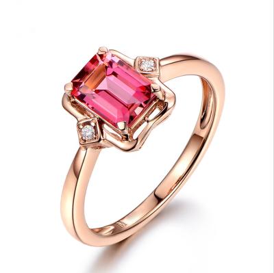 China Fashionable On Stock Custom Jewelry Women Rings Rose Gold Rings Women Jewelry for sale