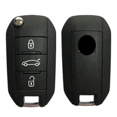 China Smart Remote Car Key 3 Button Key Car For Citroen FCC ID 1612121480 434Mhz PCF 7941 Chip Transponder for sale