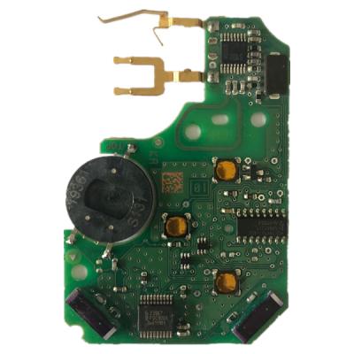 China OEM PCF7943 Clio 3 Megane 2 Keyless Car Key CN010055 PCB 2 Panel Scenic Vanish for sale