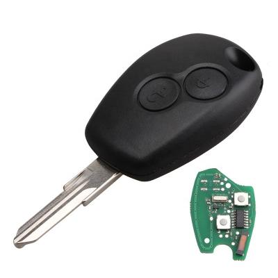 China Smart Remote Car Key 2 Button Key Car For Kangoo 433Mhz VAC102 Chip Transponder for sale