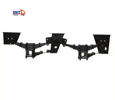 China Semi Trailer Suspension 16T*2 Germany Thickness 8mm 2 Axle Without Leaf Spring for sale