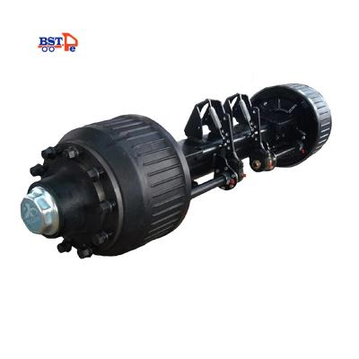 China Trailer Axle Manufacture 13T/14T/16T/20T America or Type Axle For Semi Trailer Axles BST-16T from Germany for sale