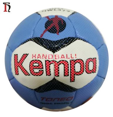 China Wholesale handball game balonmano yiwu factory mini handball pu hand stitched handball size 3 size 2 custom size 1 for sale