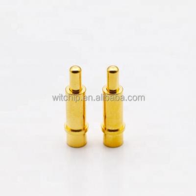 China PCB customized gold plated pogo 3A spring pin design power supply charging contact pin M3031 for sale