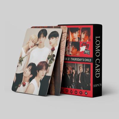 China Wholesale South Korean 55pcs/box Kpop Idol TXT Minisode 2: Thursday Kid's Postercard Photocard Lomo Card for sale