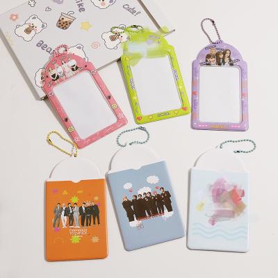 China South Korean Wholesale Kpop Idol Enhypen Wave Twice Advertising Hardcover Poster Cover in Kids Aespa Blackpink Bangtan Boys Card Holders Public Transport for sale