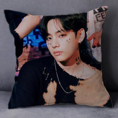 China Wholesale KPOP Idol Boys 2022 Bangtan Season's Greetings Pillow Case Cushion Cover PORTABLE for sale