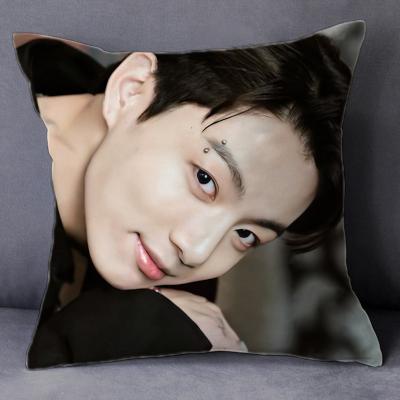 China 2021 Wholesale KPOP Idol Bangtan Boys PORTABLE Clearance To Dnace On Stage Concert Photo Pillowcase Cushion Cover for sale