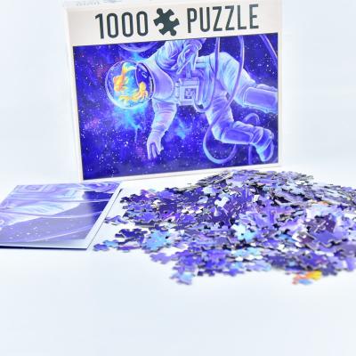 China Cheap One Piece 1000 Piece Toy Custom Amazon Top Seller London Cartoon Jigsaw Puzzle For Adult for sale