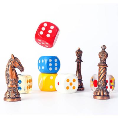 China Plastic Polyhedral Dies Sets For Board Games Dice Including Various Different Colors Dice for sale