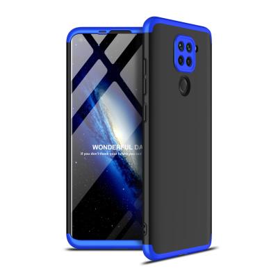 China 3 In 1 Shockproof PC Hard Case GKK Brand 3 In 1 Hard PC Mobile Phone Bags Back Cover Protective Coque Case For Xiaomi For Redmi Note 9 Note9 for sale