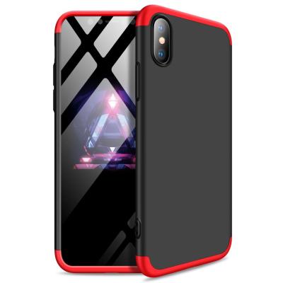 China 360 Degree 3 in 1 Case GKK 360 Degree Luxury High Quality Shockproof 3 in 1 Hybrid Armor Hard PC Phone Back Cover Case for iPhone XR XS Max for sale