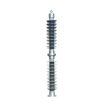 China Heavy Duty Zinc Oxide Arrester High Voltage Distribution 220kV For Transmission Tower Lightning Arresters for sale