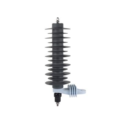 China Electric Power Transmission Equipment Solid And Durable Arrester For Electric Transmission Tower Character Lightning Arrester for sale