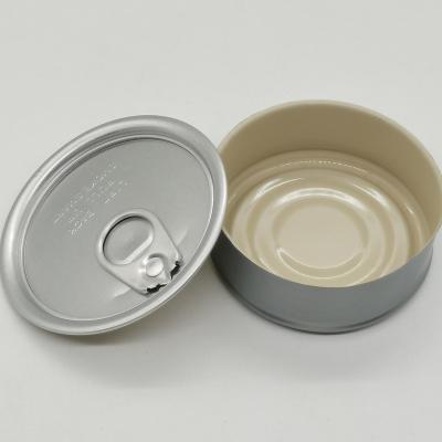 China Custom Food 6oz 12oz 14oz Sealed Metal Tin Cans Sealed Tin Cans For Food Storage for sale