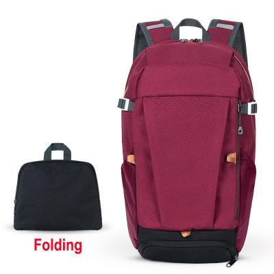 China Waterproof Fold Folding Waterproof Outdoor Casual Travel Daypack Teenager Rpet Backpack Sublimation Backpacks Bag for sale