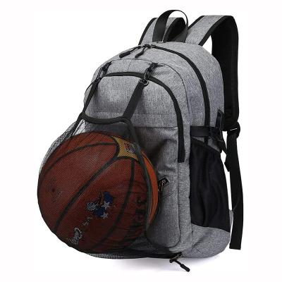 China With USB Basketball Backpacks Customized Waterproof Sports Soccer Volleyball Basketball Backpack With Laptop Compartment for sale