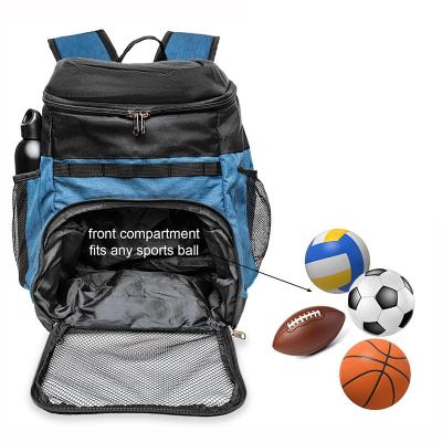 China Multifunctional Travel Backpack Waterproof Sports Basketball Leisure Teenager Sports Soccer Bags Soccer Backpacks for sale