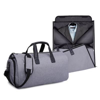 China Fashion Garment Duffel Bag Portable Waterproof Foldable Men's Business Travel Suit Garment Luxury Duffel Bag for sale