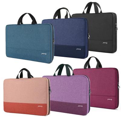 China Office Ladies Laptop Bags Luxury Men Women Business Notebook Sleeve Carrying Case Briefcase Laptop Bag 15.6 Inch for sale