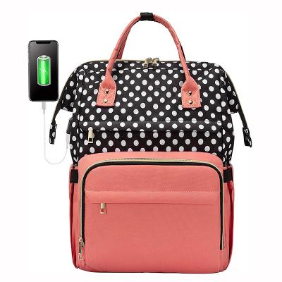 China With USB Laptop Backpack For Women Teacher Nurse Waterproof Anti Theft Smart Travel 15.6 Inch Laptop Backpacks Bag for sale