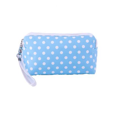 China Fashion Portable Women Small Pouch Fashion Travel Organizer Custom Makeup Cosmetic Bag With Zipper for sale