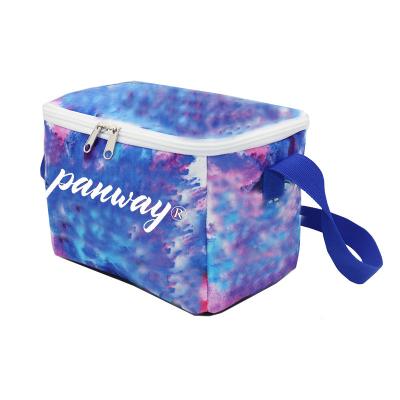 China Custom Waterproof Cooler Bags Eco Friendly Polyester Insulated Heat Insulation Food Lunch Cooler Box Bag for sale