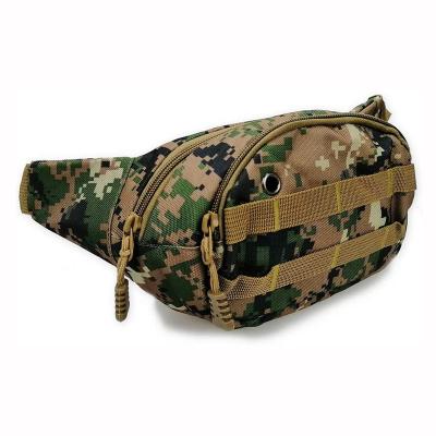 China Multifunctional Water Proof Camouflage Waist Bag Water Resistant Men Women Camouflage Fanny Pack Military Tactical Waist Bags for sale