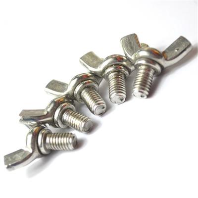 China Steel With Wing Nut Wing Bolt Hebei Factory Main Butterfly Bolt And Nut/Butterfly Bolt for sale