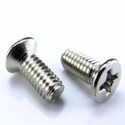 China Steel csk head machine screw bolt supplier M3 M4 M5 M6 M8 M10 custom machine bolt for sale