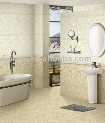 China Glazed Metallic Tiles 300x600mm Bathroom Floor Tile for sale