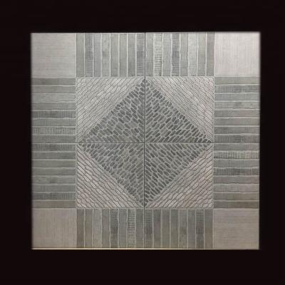 China Glazed Metallic Tiles 400x400mm Made In Porcelain Faux Matte Ceramic Tiles Flooring for sale