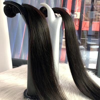 China Wholesale Cheap Natural Cuticle Aligned Raw Indian Straight Virgin Hair Bundle Hair Extension Hair Product Straight Seller for sale