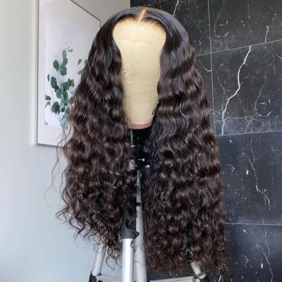 China Yeswigs Hd Wave Frontal Wig Full Lace Front Wig Vendor Raw Brazilian Virgin Hair Deep Loose Deep Wave Lace Front Wig For Black Women Hair for sale