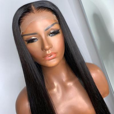 China Lace Front Wig Cheap Transparent Glueless Hd Full Lace Wig Raw Brazilian Virgin Human Hair Full Lace Front Wig for sale