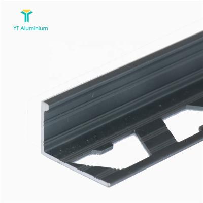 China OEM Modern Aluminum Trim Polished Decorative Tile Trim Dubai Tile Edge Trim For Floor Tile for sale