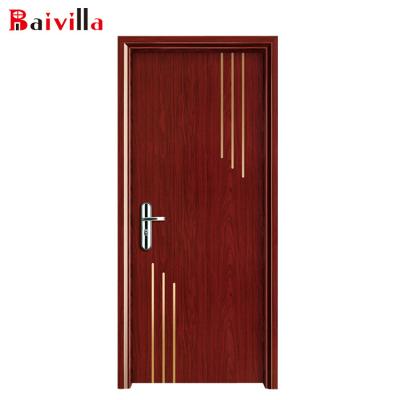 China Swing Bamboo Wooden Honeycomb Plastic Composite Doors for sale