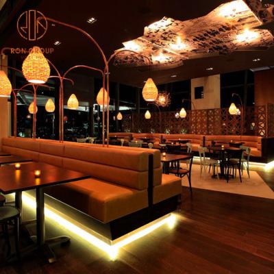 China Factory Wholesale Price Modern Wholesale Furniture Velvet Sofa Restaurant Nightclub Commercial Booth Seating for sale